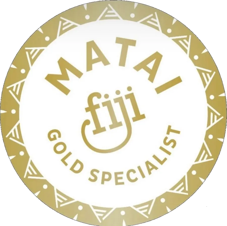 Matai Fiji Gold Specialist accreditation seal