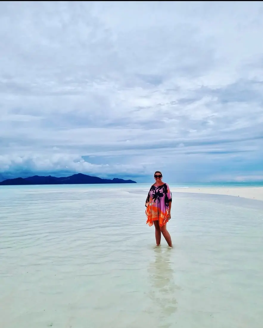 Private sandbar